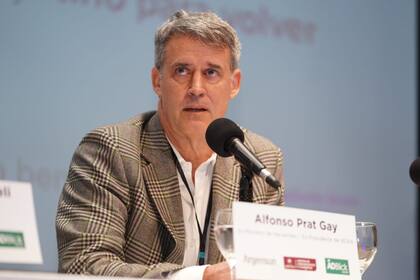 Alfonso Prat Gay en el evento del Argentina Visión 2040 que se desarrolló en la sede del Gobierno de la ciudad