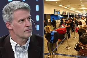 Alfonso Prat Gay se quejó por las demoras en Aeroparque