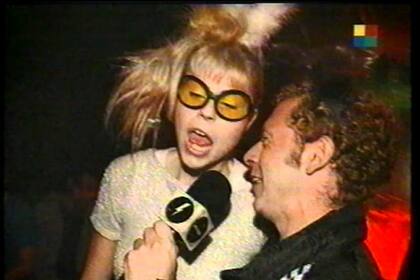 Alfred Oliveri en el programa El rayo