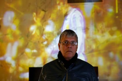 Alfredo "Mantecol" Ayala, en la muestra audiovisual "El Mundial en la ESMA"