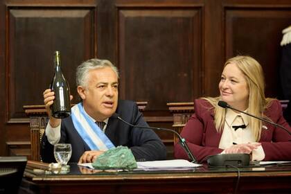 Alfredo Cornejo y Hebe Casado