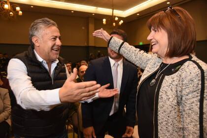 Alfredo Cornejo y Patricia Bullrich se reunieron en Mendoza