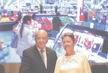 Alfredo Coto y su mujer, Gloria