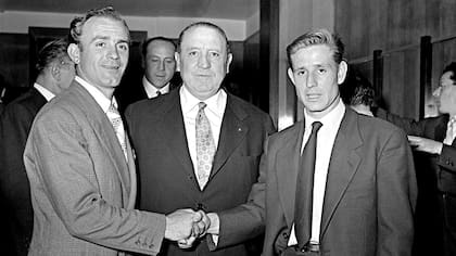 Alfredo Di Stéfano, Santiago Bernabéu Raymond Kopa