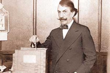 El dirigente socialista Alfredo Palacios fue detenido en la gran redada que hubo luego de las bombas en Plaza de Mayo, entre abril y mayo de 1953