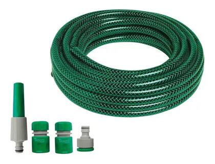 Algo importante al comprar una manguera es tener en cuenta sus boquillas, para regar con diferentes intensidades y métodos.