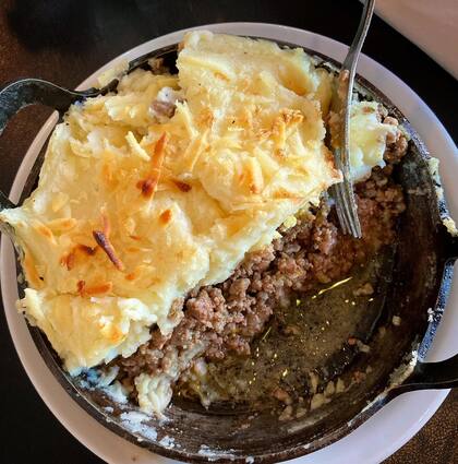 ¿Alguien antojado de pastel de papas? En Elebar lo dominan a la perfección.