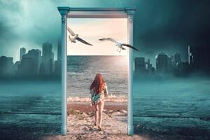 ¿Alguna vez quisiste escapar a un mundo distinto con sólo desearlo?