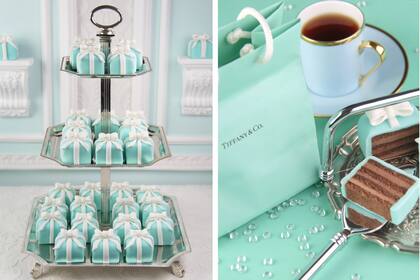Algunas de las creaciones de Patricia para el evento del 50° aniversario de la película Breakfast in Tiffany en la joyería Tiffany and Co. de Barcelona.
