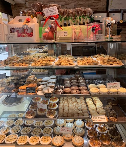 Algunas de las delicias de la confitería, la debilidad de los golosos.