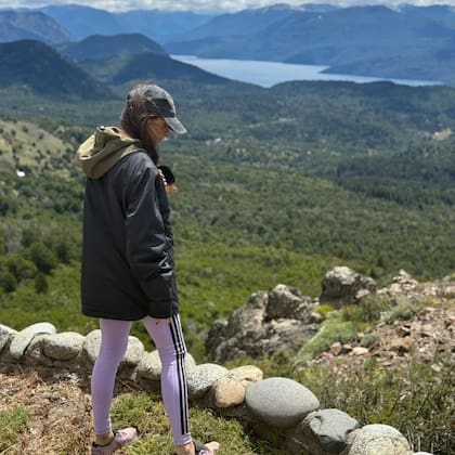 Algunas de las fotos que compartió Ivana de su estadía en el sur (Foto: Instagram/@figueirasivana)