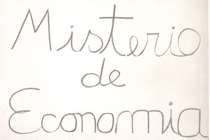 Algunas de las obras de Federico Manuel, con tinta o marcador sobre tela o papel, en las que transmitía sus ideas y ocurrencias