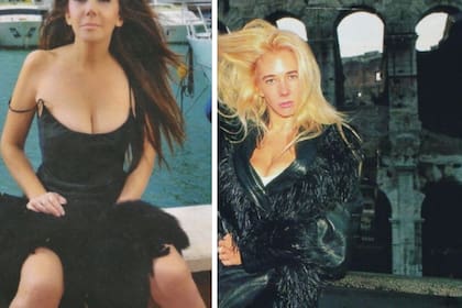 Algunas de las postales que Mariana Nannis compartió en su cuenta de Instagram