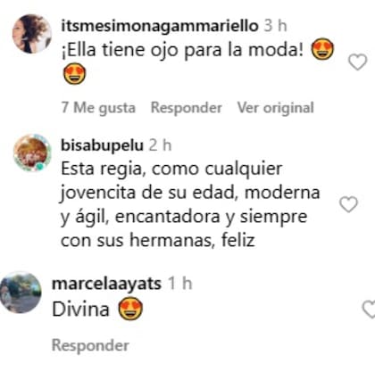 Algunas de las reacciones al look de Alexia