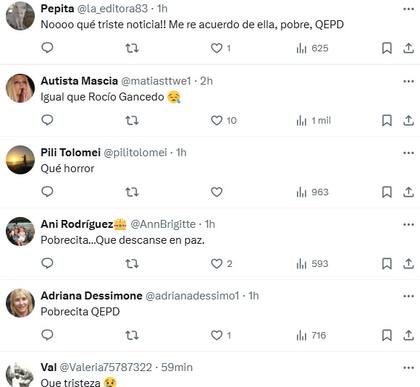 Algunas de las reacciones de los s tras la muerte de Verónica