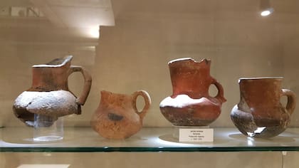 Algunas de las reliquias encontradas