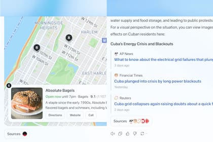Algunas de las respuestas a las búsquedas web que puede hacer ChatGPT con su nueva función