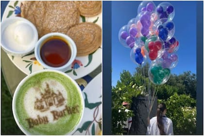 Algunas fotos del babyshower de Kourtney y Travis Barker