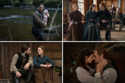 Algunas imágenes de la sexta temporada de Outlander (Starz)