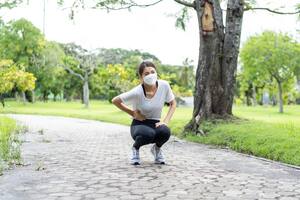 Algunas personas sufren distintos síntomas durante sus entrenamientos, y se adjudica al llamado Covid largo