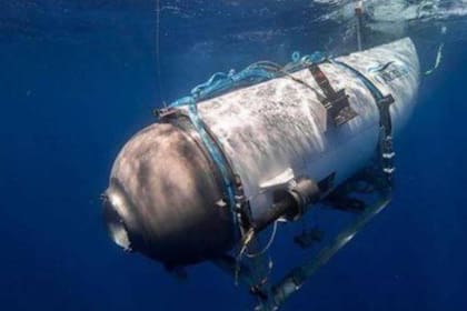 Algunas piezas del Titán fueron ubicados a 1.600 metros del Titanic (Foto: AFP)