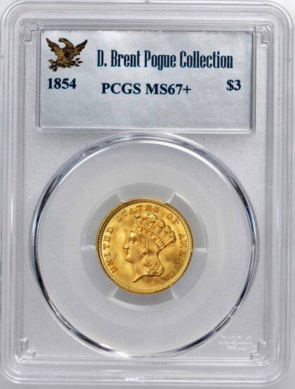 Algunas piezas recibieron la calificación de MS67+ debido a su excelente estado de conservación