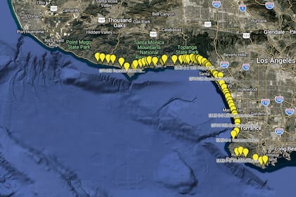 Algunas playas presentan restricción total en toda el área de baño