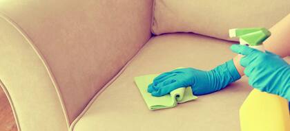 Algunas tareas de limpieza dependen del lugar de la casa