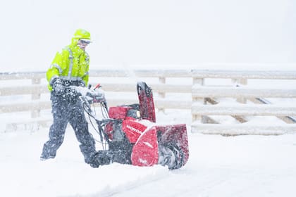 Algunas zonas de California recibieron nevadas extremas en los últimos días (Big Mountain Resort vía AP)