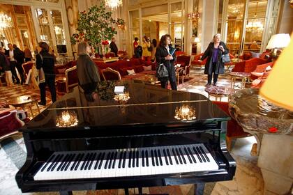 Alguno de los salones del hotel Crillon donde se subastarán objetos valiosos