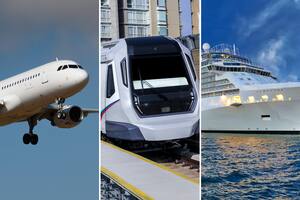 Algunos aeropuertos decidieron cerrar sus operaciones, mientras que los cruceros cambiaron sus destinos; los trenes son el transporte más afectado por la llegada del huracán Milton