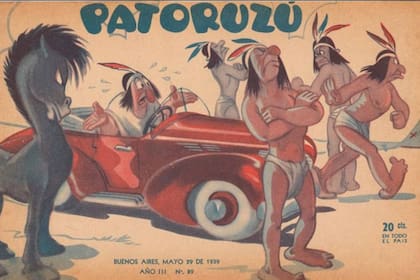 Algunos analistas cuestionaban la relación de Patoruzú con los otros indios