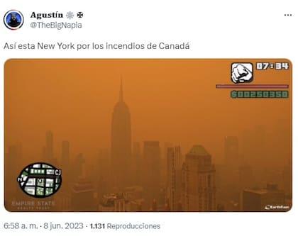 Algunos aseguraron que la atmósfera es la ideal para desarrollar el popular juego Grand Theft Auto: San Andreas