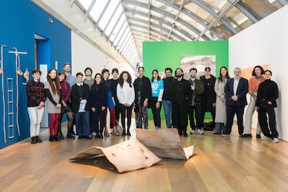 Algunos de los artistas que participan de la muestra