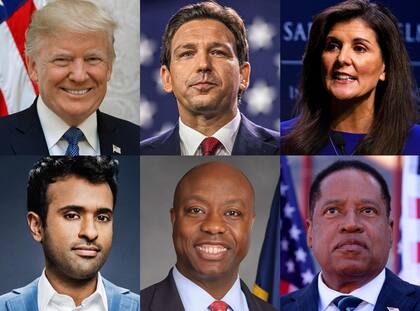 Algunos de los candidatos que se disputarán el liderazgo republicano