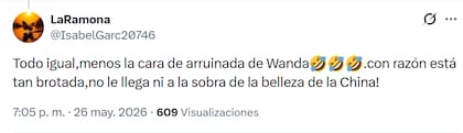 Algunos de los comentarios que desató la frase de Mauro Icardi en X (Foto: Captura X)