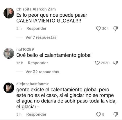 Algunos de los comentarios que hicieron los usuarios en el posteo viral