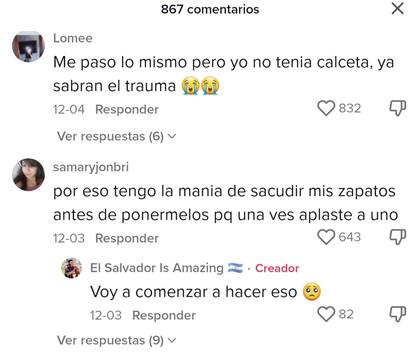 Algunos de los comentarios que los usuarios hicieron en la publicación