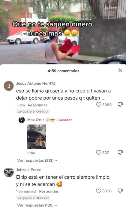 Algunos de los comentarios que los usuarios hicieron en la publicación