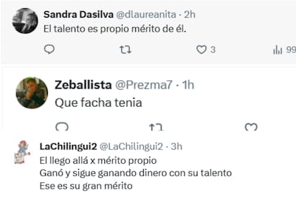 Algunos de los comentarios sobre el video retro de Icardi (Foto: Captura X)
