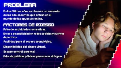 Algunos de los factores de riesgo que exponen a los adolescentes al mundo de las apuestas, según el proyecto de los estudiantes