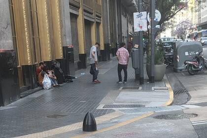 Algunos de los grupos que pululan por el microcentro