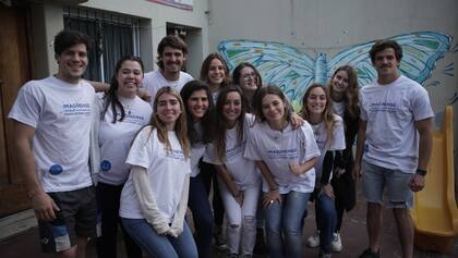 Algunos de los integrantes de Cuerdas Azules. Gentileza: Premio Abanderados.