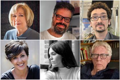 Algunos de los invitados internacionales a la Feria del Libro 2024: Lidia Jorge, Sergio Del Molino, David Foenkinos, Sonsoles Ónega, Elvira Sastre y Mario Montalbetti