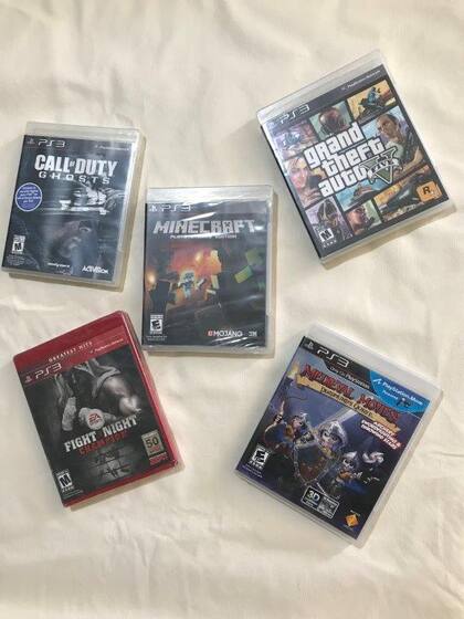 Algunos de los juegos que se rematan