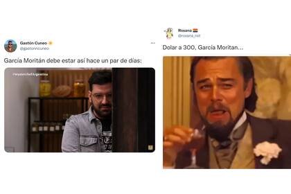 Algunos de los memes de los usuarios sobre Roberto García Moritán