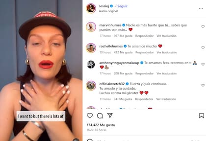 Algunos de los mensajes de apoyo que recibió Jessie J luego de contar que le diagnosticaron cáncer de mama