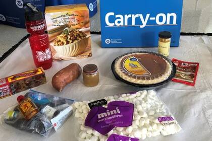 Algunos de los productos aprobados por la TSA