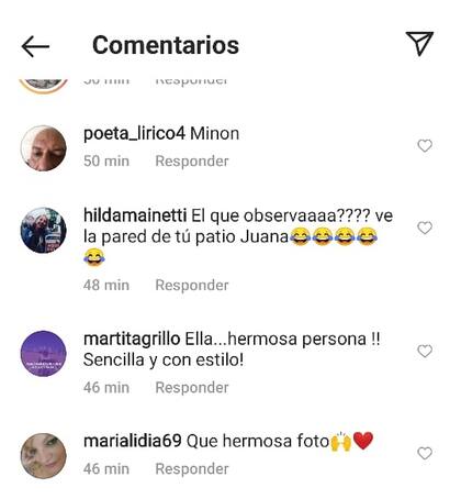 Algunos de sus seguidores notaron cierto descuido en el patio de la conductora