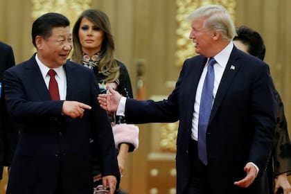 Xi Jinping y Donald Trump